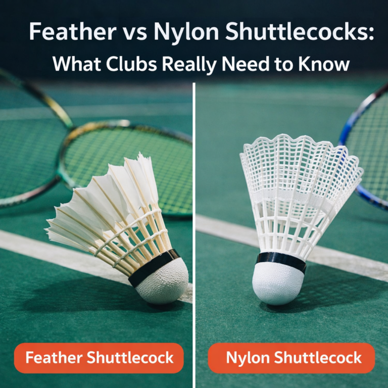 Feather vs Nylon Shuttlecocks: What Clubs Really Need to Know